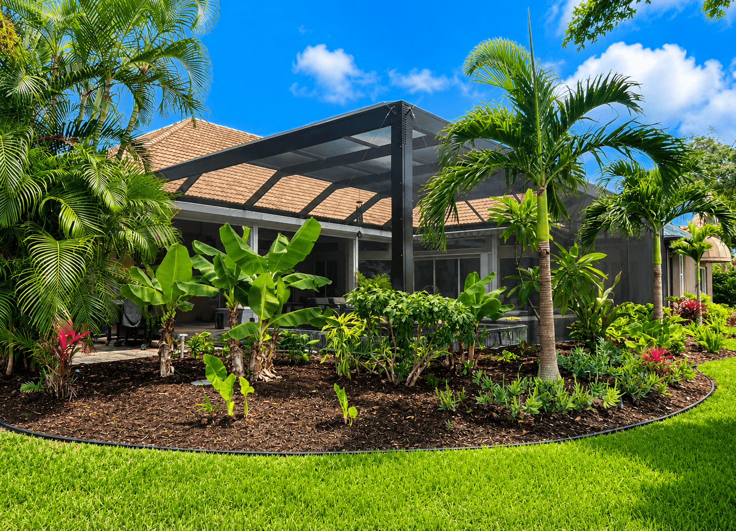 Pool Enclosure Corner View